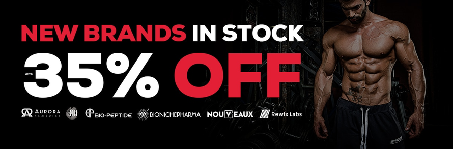 New brands in stock on Roidsstore!
